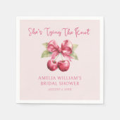 Trouwjurk Chic Coquette Kersjesh Bruidsfeest Servet (Voorkant)