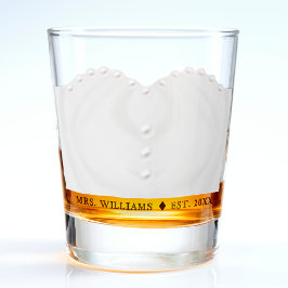 Trouwjurk Echtgenote Bruid Mevrouw Shot Glas