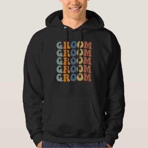 Trouwjurk en Bruidegom Getting Ready Bruid & Bruid Hoodie