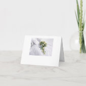 Trouwjurk en rozen Bruidsmeisje (Achterkant)