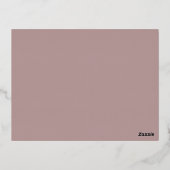 Trouwjurk Folie Uitnodiging 'Say Yes To The Dress' (Achterkant)