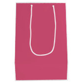 Trouwjurk Maid of Honor Roze Gift Bag Medium Cadeauzakje (Achterkant)