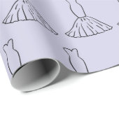 Trouwjurk Naadloos Inpakpapier voor Bruiden (Rol Hoek)