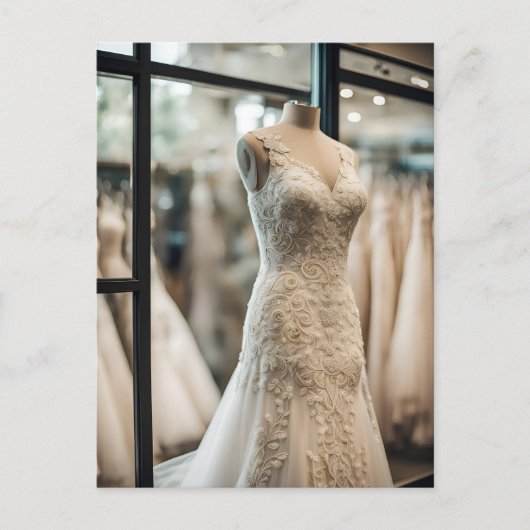 Trouwjurk, Postcrossing Briefkaart (Voorkant)