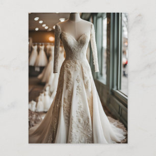 Trouwjurk, Postcrossing Briefkaart