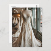 Trouwjurk, Postcrossing Briefkaart (Voorkant / Achterkant)
