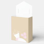 Trouwjurk Roze Beige Vrijgezellenfeest tent Bedankdoosjes (Geopend)