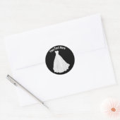 Trouwjurk Stickers (Envelop)