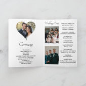 Trouwjurk Tuxedo Bloemboog Foto van Mr & Mrs Programma (Binnen)