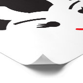 Trouwjurk van het monster van Frankenstein Hallowe Poster (Hoek)