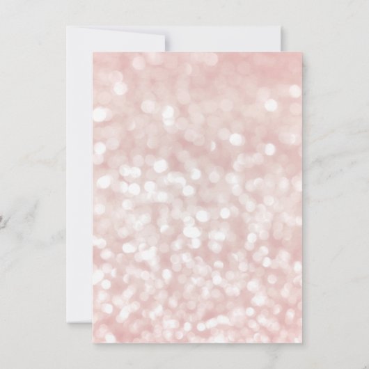 Trouwjurk voor 16e verjaardag Roze Grijs Diamant G Kaart (Achterkant)