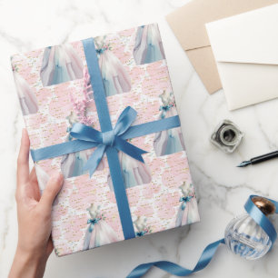 Trouwjurk voor bruidsfeest - Bruid in spe Cadeaupapier