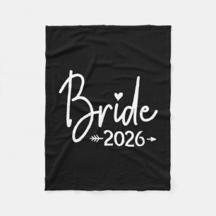 Trouwjurk voor vrouwen est 2026 getrouwd bruiloft  fleece deken