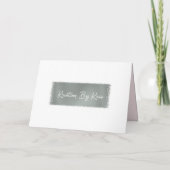 Trouwjurk vriendin kaart (Achterkant)