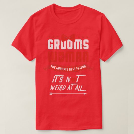 Trouwjurk Vrouw Bachelorfeest Uitgaan Trouwen T-shirt (Design voorkant)