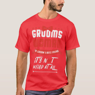 Trouwjurk Vrouw Bachelorfeest Uitgaan Trouwen T-shirt