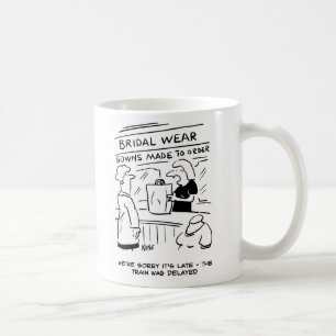 Trouwjurk Winkel Assistent's Excuses Koffiemok