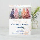 Trouwjurken mode stijl kaart (Staand voorkant)