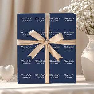 Trouwjurken op Maat Bruiloft Cadeaupapier