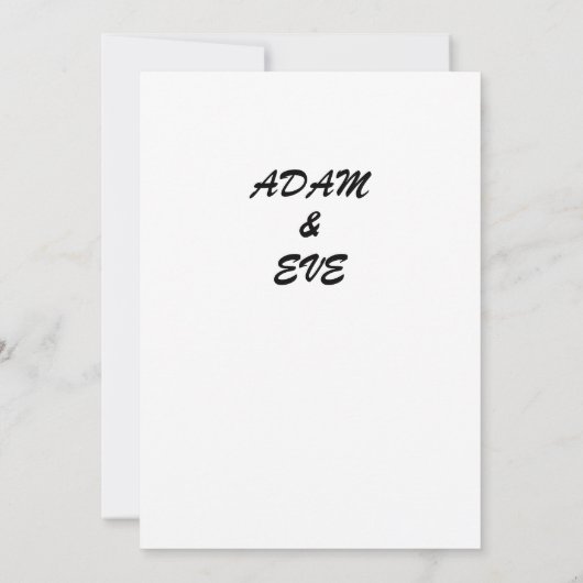 trouwkaart (Achterkant)