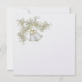 Trouwkaart 13,3 cm x 13,3 cm kaart (Achterkant)