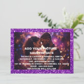 TROUWKAART 1 SAVE THE DATE  KAART (Staand voorkant)