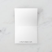 Trouwkaart bedankbrief van Crystal Bedankkaart (Binnen)