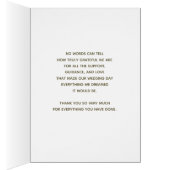 Trouwkaart bedanken ouders (Binnen (Rechts))