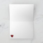 Trouwkaart bedankjes D9 Bedankkaart (Binnen)