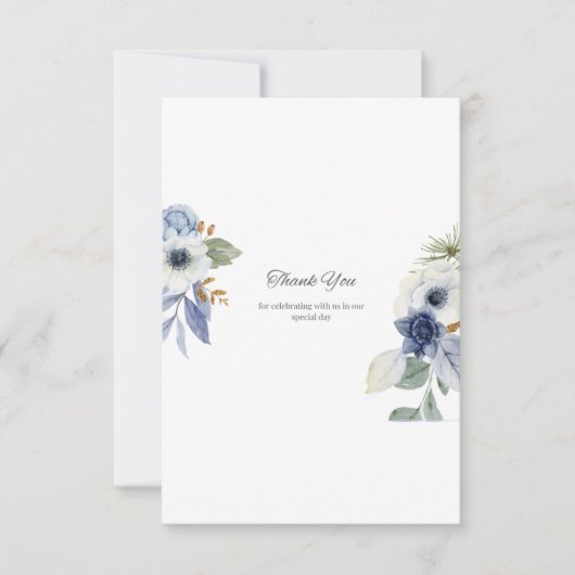 Trouwkaart Bedankkaart (Voorkant)