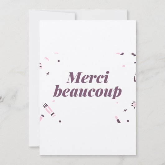 trouwkaart bedankkaart (Voorkant)