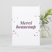 trouwkaart bedankkaart (Staand voorkant)