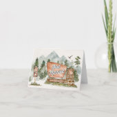 Trouwkaart bedankkaart Nationaal Park (Voorkant)