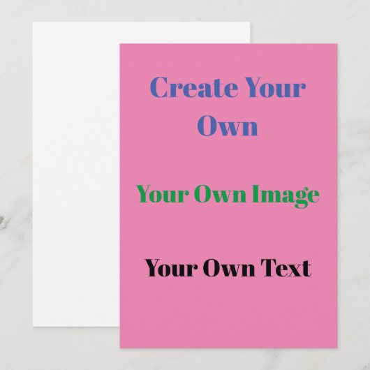 Trouwkaart Bedankt (Voorkant / Achterkant)