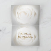 Trouwkaart Bedankt (Binnen)