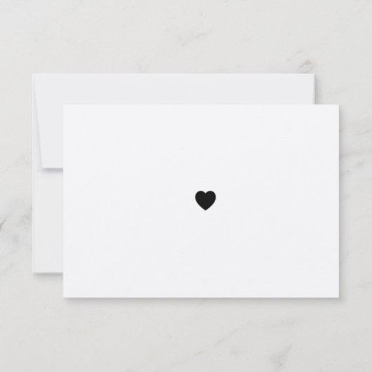 Trouwkaart Bedankt Bruiloft Rustieke Betrokkenheid Kaart (Achterkant)