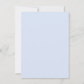 Trouwkaart Blush Rose Elegance Kaart (Achterkant)