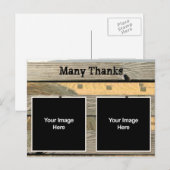 Trouwkaart Briefpapier bedankkaart Briefkaart (Voorkant / Achterkant)