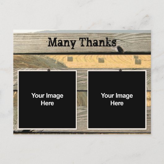 Trouwkaart Briefpapier bedankkaart Briefkaart (Voorkant)