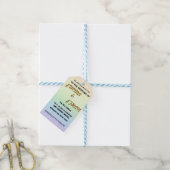 Trouwkaart Cadeaulabel (Met Touw)