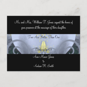 Trouwkaart Calla Lily Uitnodiging Briefkaart