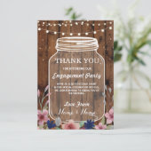 Trouwkaart Dankbetuiging Huwelijk Bloemenpot Bloem Kaart (Staand voorkant)
