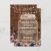 Trouwkaart Dankbetuiging Huwelijk Bloemenpot Bloem Kaart (Voorkant / Achterkant)