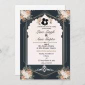 Trouwkaart De Joye van Liefde Save The Date (Voorkant / Achterkant)