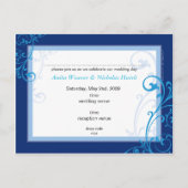 TROUWKAART :: fabulous 5 Uitnodiging Briefkaart (Achterkant)