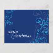 TROUWKAART :: fabulous 5 Uitnodiging Briefkaart (Voorkant)