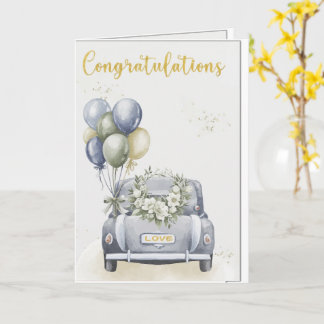 Trouwkaart - Felicitaties meneer en mevrouw, Verlo Kaart