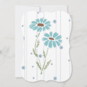 Trouwkaart Flora Aanpassen Bestemming Bestemming'S Kaart (Achterkant)