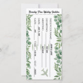 Trouwkaart Garden Greenery Instapkaart Save The Date (Voorkant)