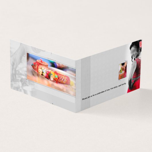 Trouwkaart Kaart (Buitenkant)